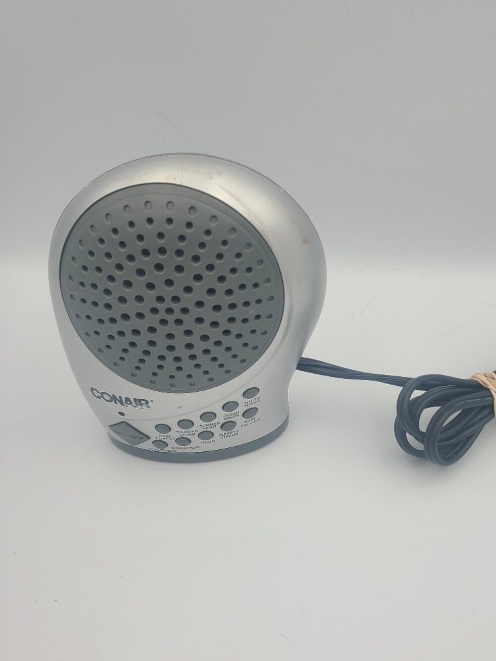 Conair SU12 Sound Noise Machine 10 Sounds Night Light Nature SU12R Timer WORKS